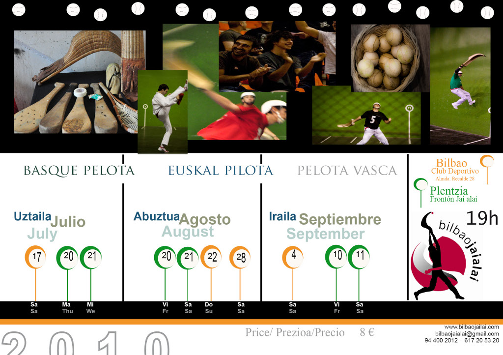 Bilbao Jai Alai, Zesta Punta Emanaldia Plentzian, irailak 12